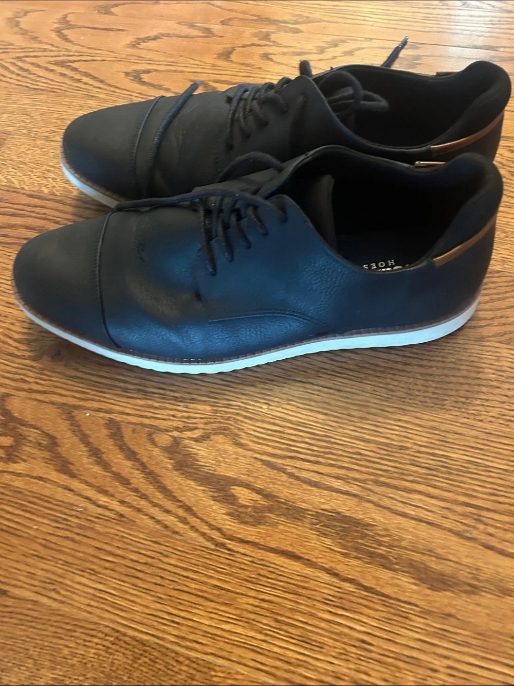 Dr. Scholl's Men's Black Lace-Up Oxford Dress Shoes